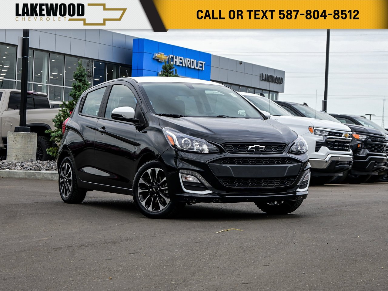 2022 Chevrolet Spark 4dr HB CVT 1LT Black Sherwood Park - photo #0