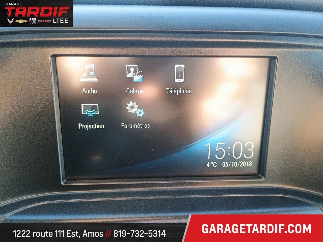 CHEVROLET SILVERADO CABINE MULTIPLACE 4RM 46783A 2018 Noir Amos - photo #17