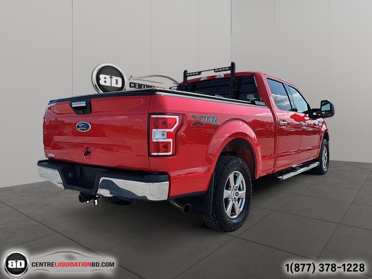 Ford F-150 XLT cabine SuperCrew 4RM caisse de 6,5 pi | BD0344 2019 Rouge Granby - photo #5