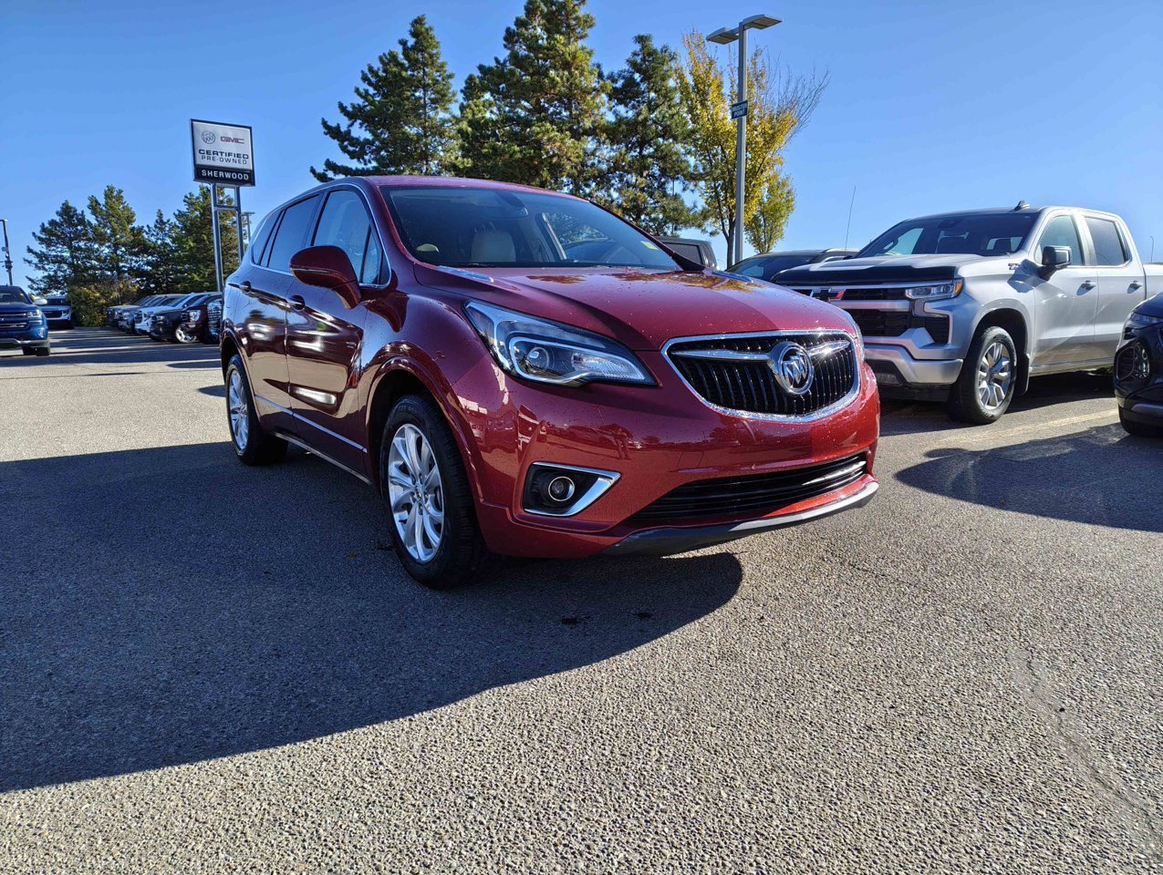 2019 Buick Envision AWD 4dr Preferred Red Sherwood Park - photo #2
