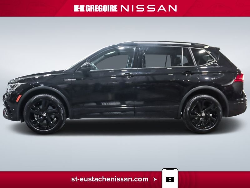 Volkswagen Tiguan Comfortline R-Line Black Edition AWD CUIR TOIT PAN 2023 Noir