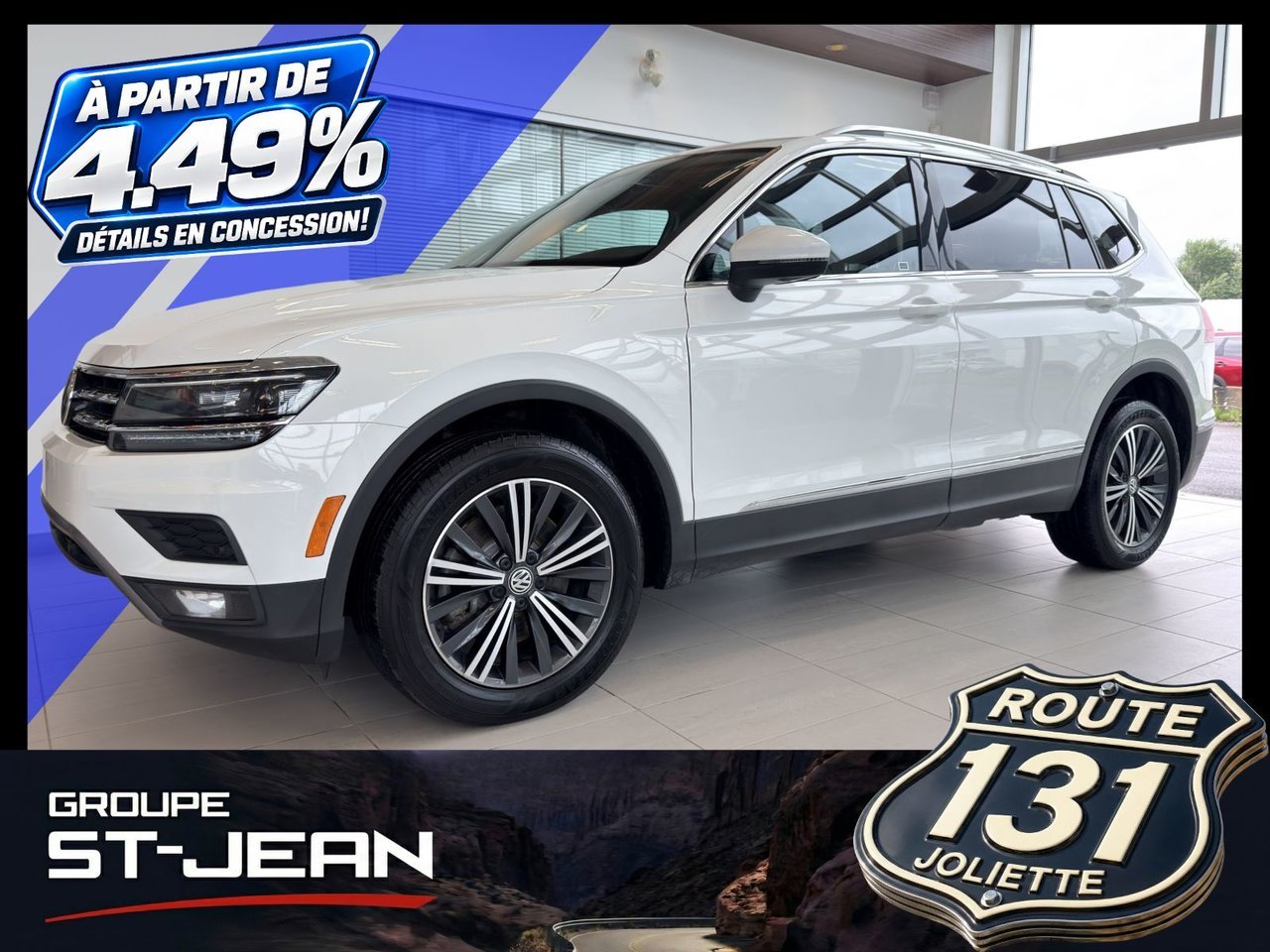 Volkswagen Tiguan 2021 Blanc Notre-Dame-des-Prairies - photo #0