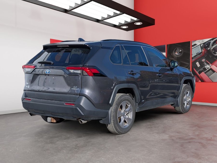 Toyota RAV4 Hybride LE HYBRID/SIÈGES CHAUFFANTS/CAMÉRA DE RECUL/BLUETOOTH/AC BIZONE 2023 Gris