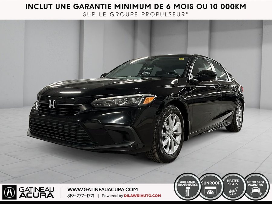 Honda Civic EX 2022 Noir