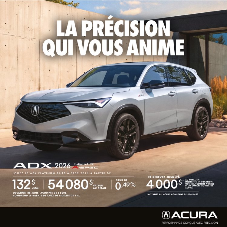 ACURA 1000x1000 octobre ADX 2026 FR