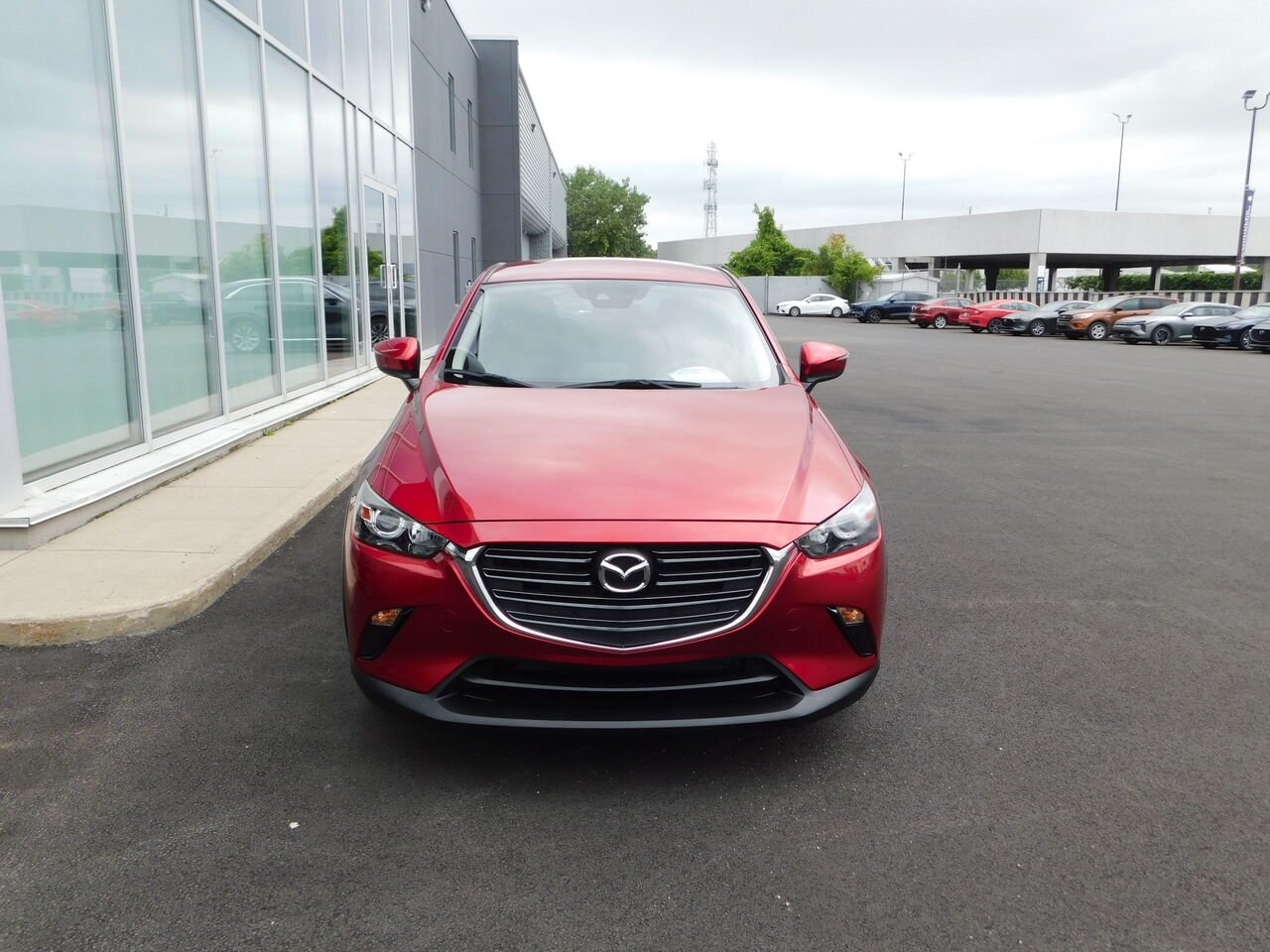 2019 Mazda CX-3 GS TI BA Red Gatineau - photo #1