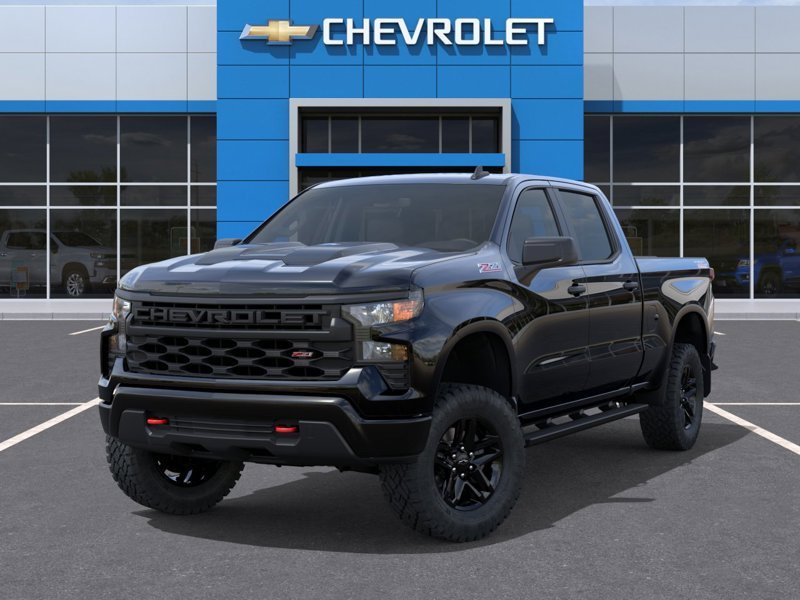 2026 CHEVROLET Silverado 1500 Custom Trail Boss cabine multiplace 4RM 157 po BLACK Gatineau - photo #5