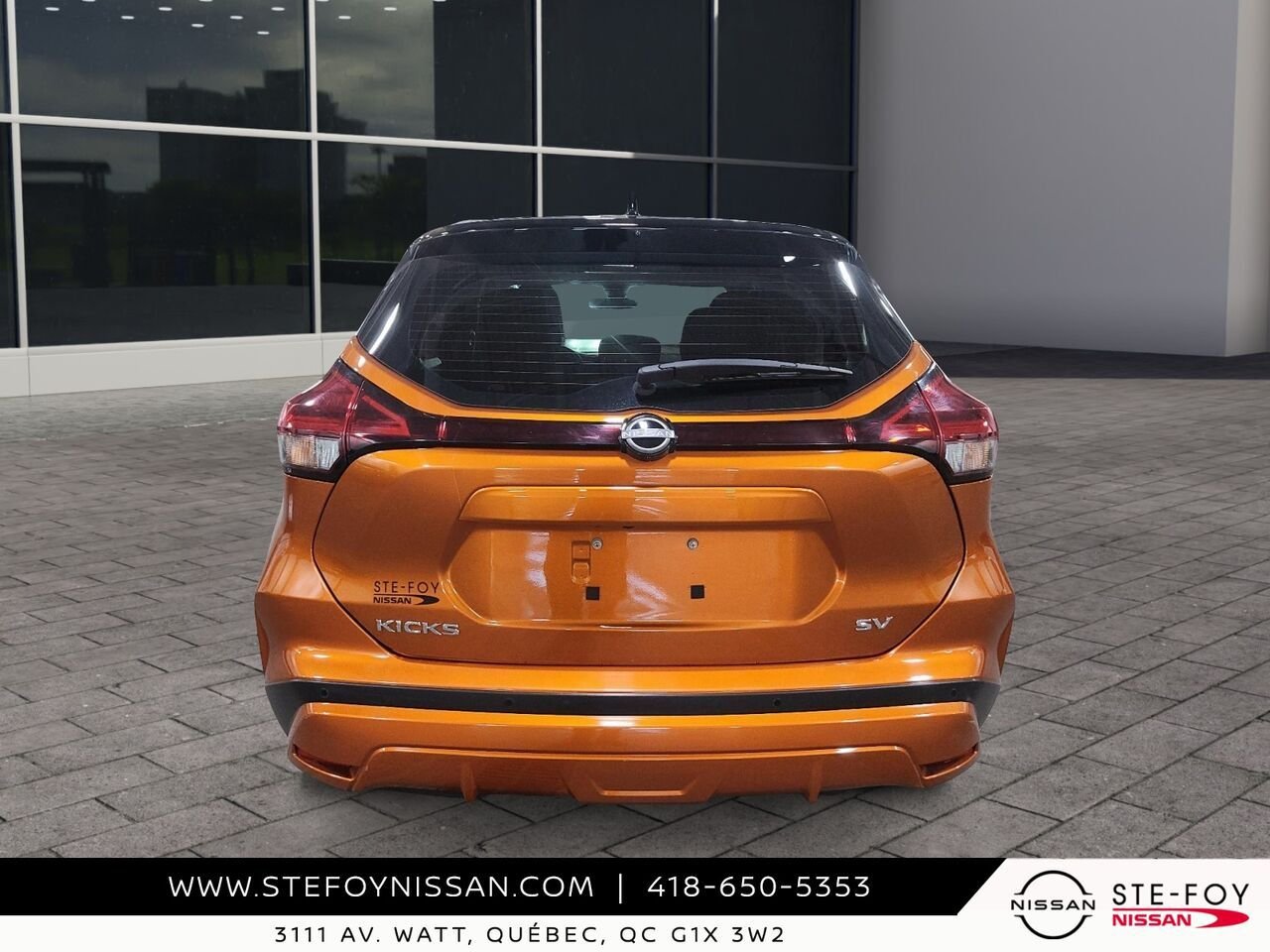 2024 Nissan Kicks SV TA Orange Ste-Foy - photo #2