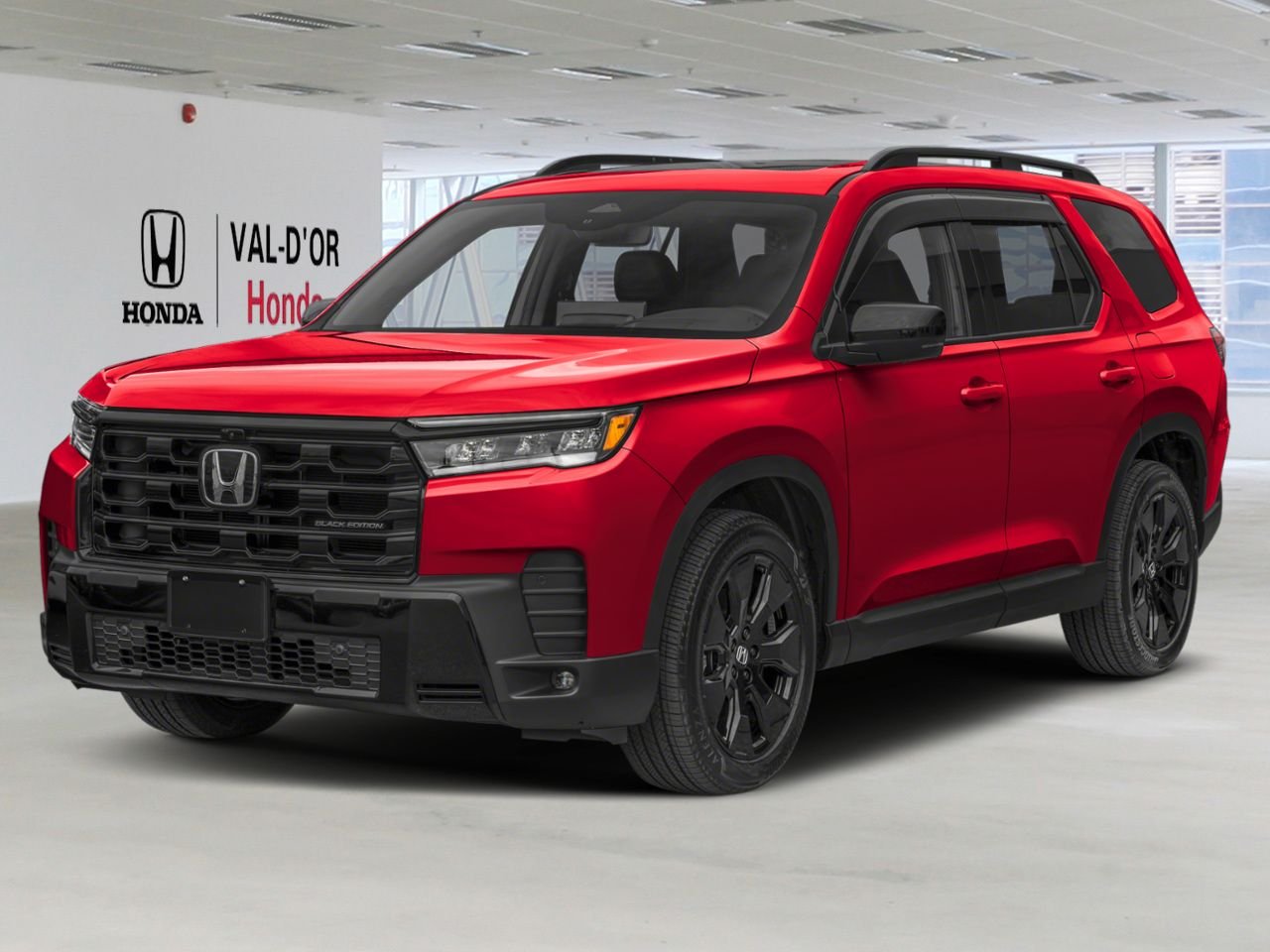 HONDA Pilot Black Edition Traction Intégrale 2026 Rouge radieux métallisé II Val-d'Or - photo #0