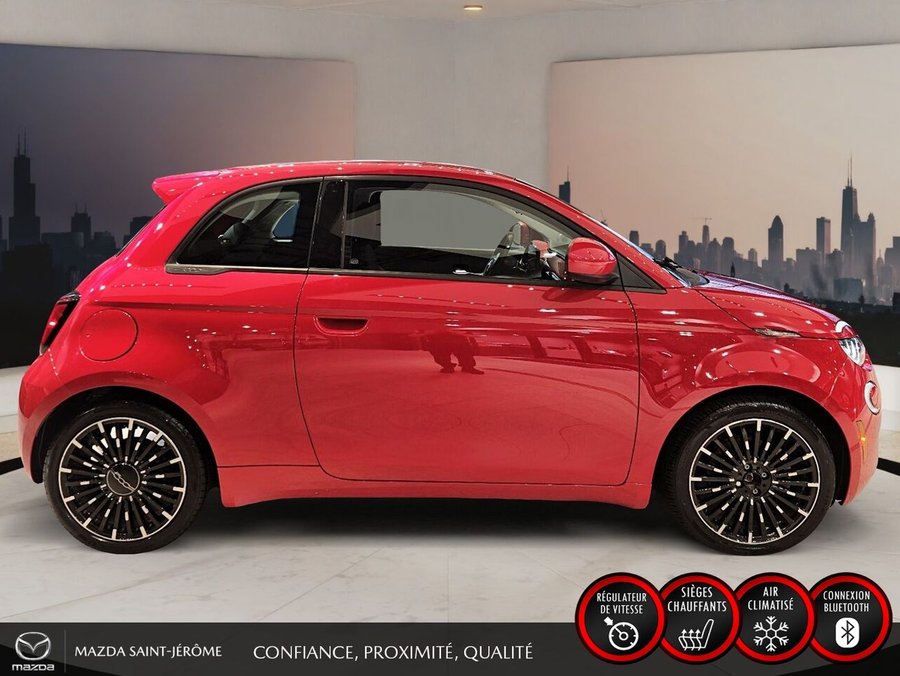 FIAT 500e Édition (RED) | 100 % ÉLECTRIQUE | JAMAIS ACCIDENTÉ 2024 Rouge