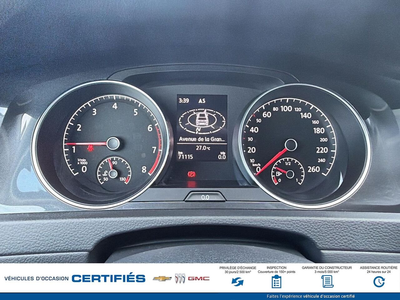 Volkswagen Golf Comfortline 5 portes avec boîte manuelle 2021 Blanc Montmagny - photo #13