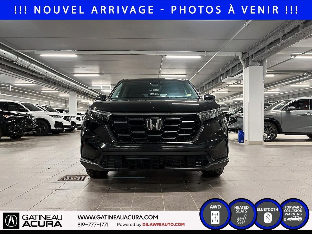 Honda CR-V LX AWD 2024 Noir Gatineau - photo #1
