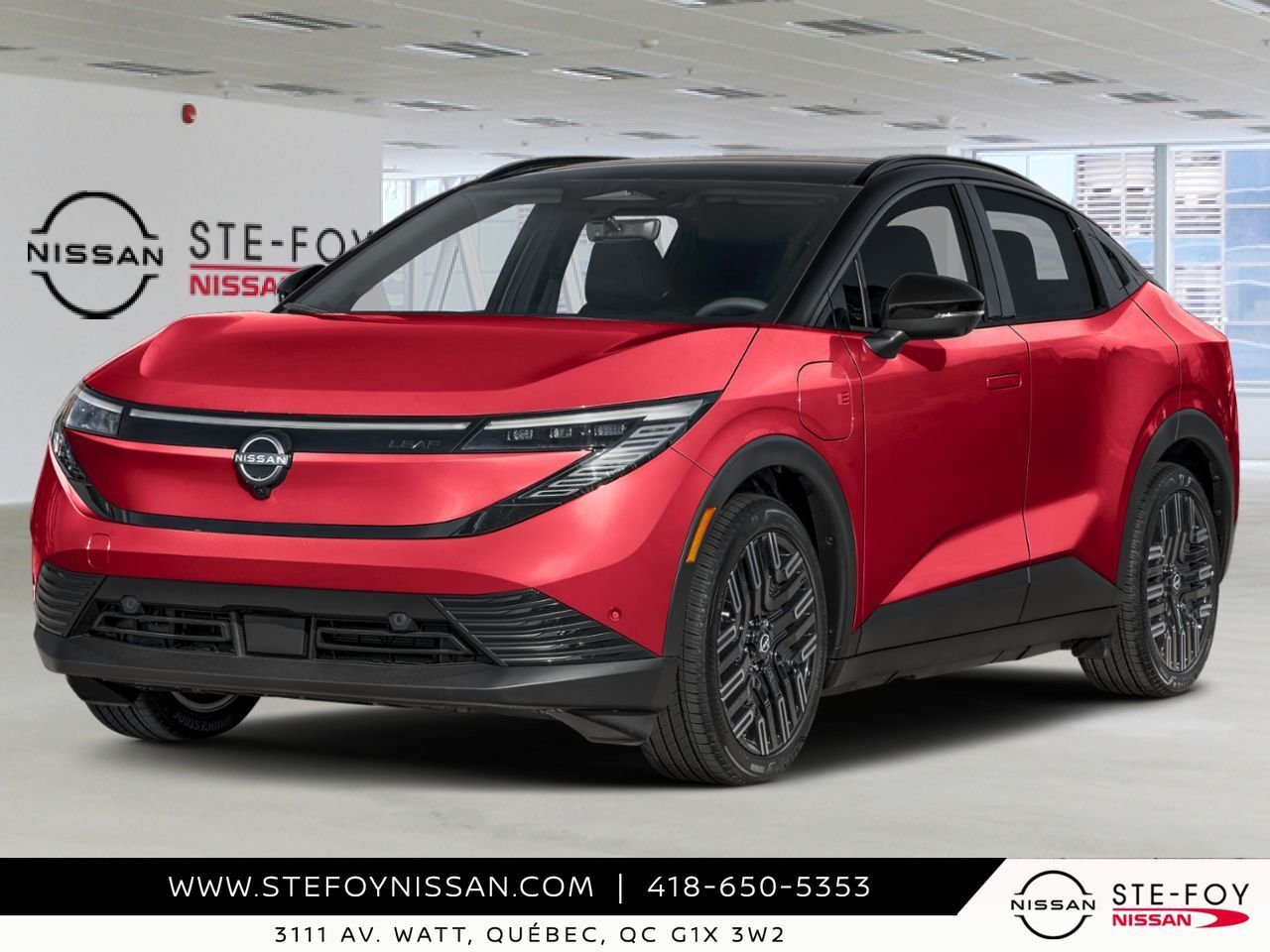 2026 NISSAN LEAF Red Metallic/Black Ste-Foy - photo #0