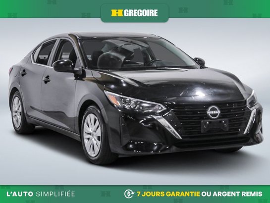 Nissan Sentra S Plus AUTO A/C GR ELECT CAMERA DE RECUL BLEUTOOTH 2024 Noir