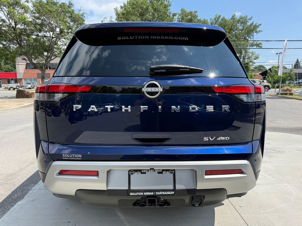 Nissan Pathfinder SV 4RM 2024 Bleu Châteauguay - photo #5
