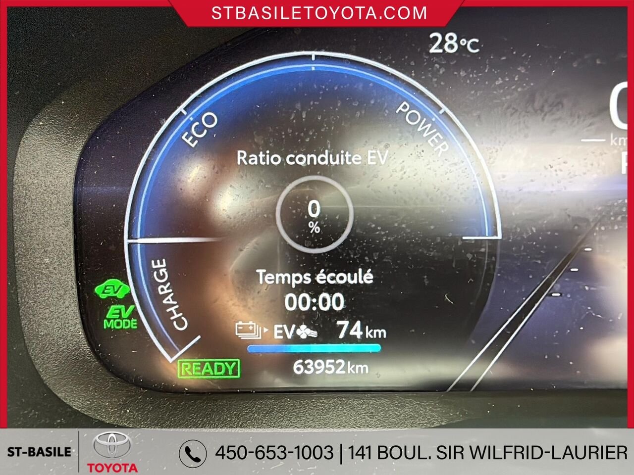 2024 TOYOTA RAV4 PRIME Midnight Black Metallic Saint-Basile-le-Grand - photo #15