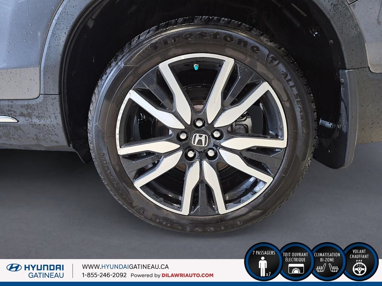 2021 Honda Pilot Touring 7 places TI*** cuir , navigation , bas millage *** Ottawa & Gatineau - photo #6