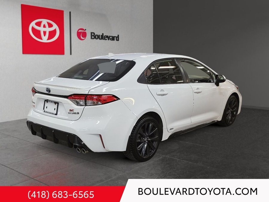 Toyota Corolla Hybride SE, AWD 2023 Blanc