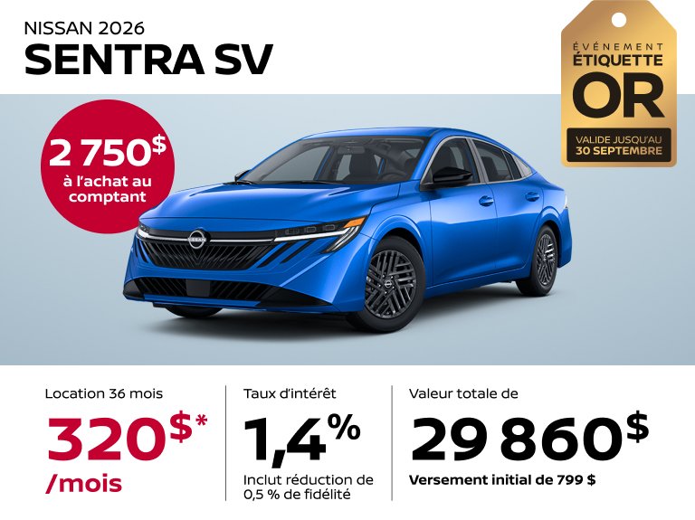 Promo Nissan Sentra