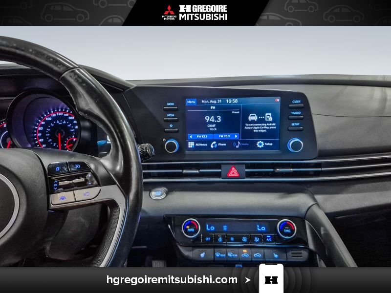 Hyundai Elantra MW4498 | Preferred *Mags *Caméra *Toit *Carplay 2021 Bleu Laval - photo #24