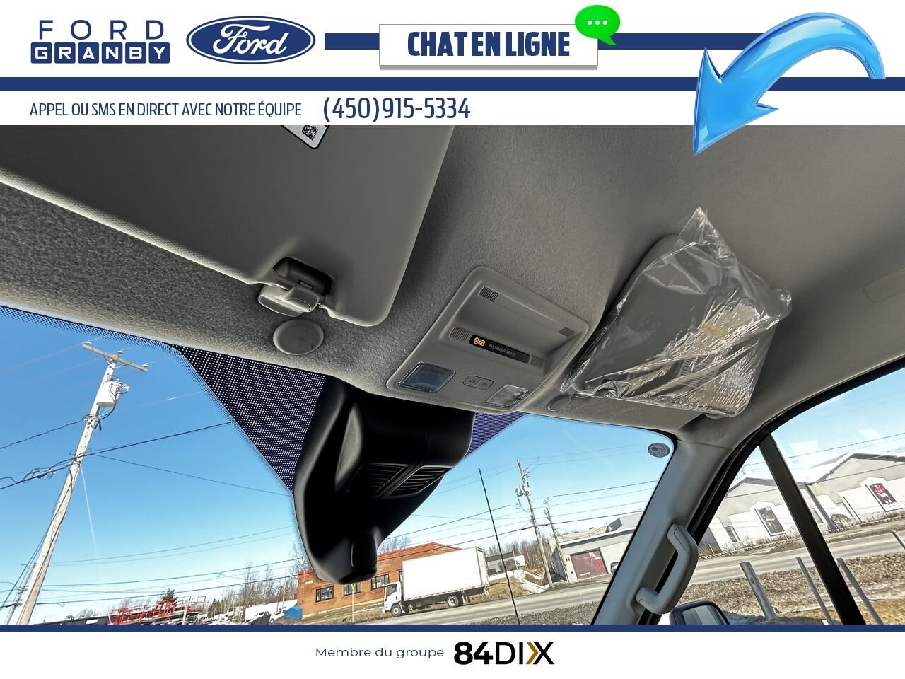 2024 Ford TRANSIT FOURGON TRONQUÉ White Granby - photo #12