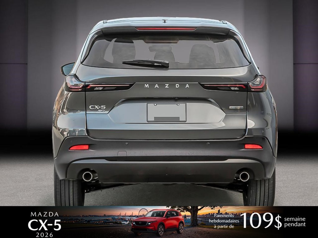 Mazda CX-5 JM3KMAHA5T0152240 2026 Gris mécanique métallisé Mirabel - photo #4