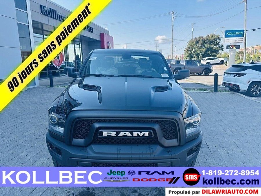 2024 Ram 1500 Classic ***CLEAN CARFAX*** Diamond Black Crystal Pearl