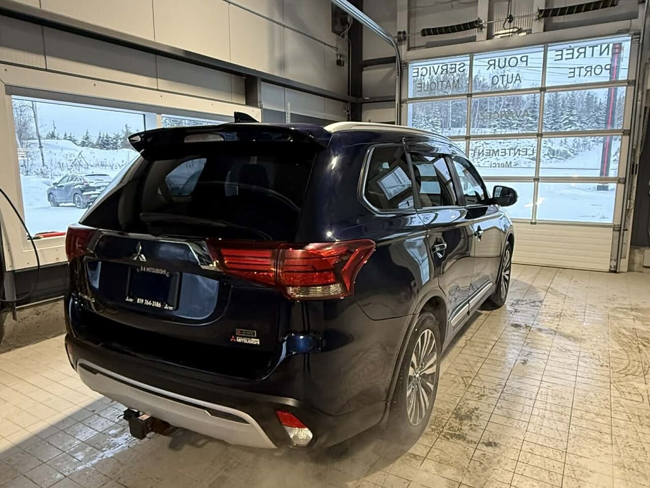 2020 Mitsubishi Outlander Blue Rouyn-Noranda - photo #7