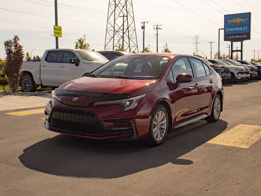 2024 Toyota Corolla SE 2.0L | Sport Bucket Seats Red