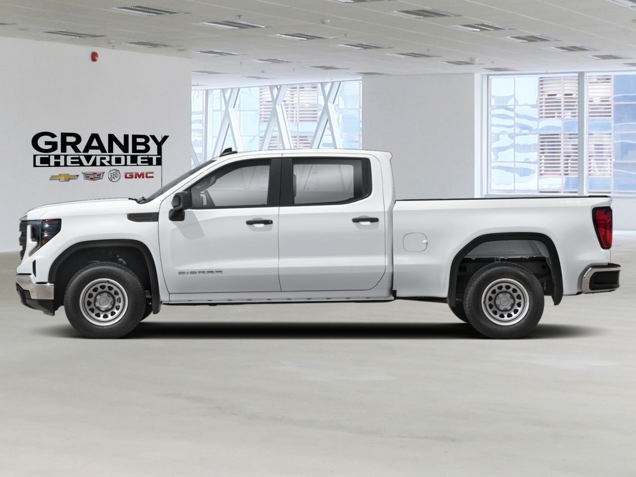 2026 GMC Sierra 1500 K1500 SIERRA CREW CAB PRO STD/BOX (1SA) | 26-0906 Summit White Granby - photo #1