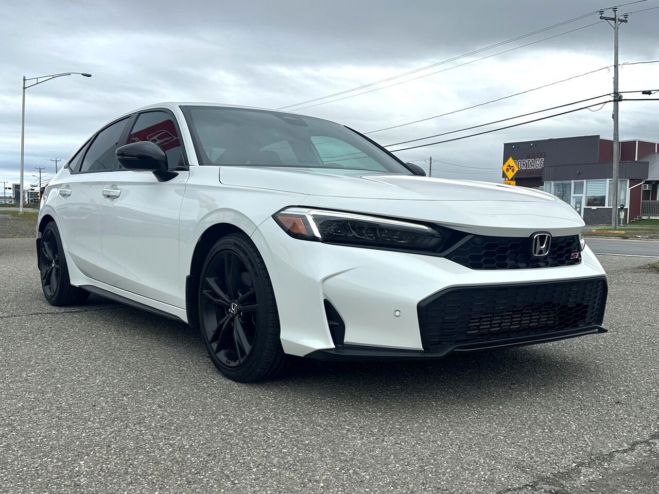 Honda Civic Si berline Manuelle 2026 Blanc Matane - photo #6