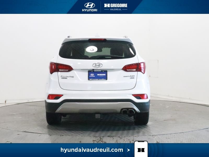 2017 Hyundai Santa Fe White Saint-Eustache - photo #8