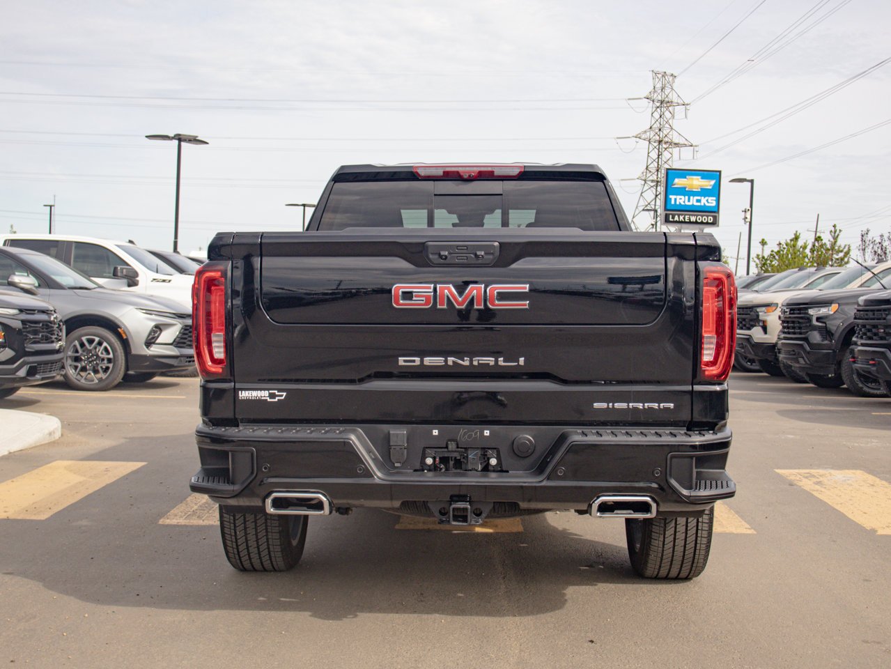 2025 GMC Sierra 1500 4WD Crew Cab 147 Denali Black Sherwood Park - photo #8