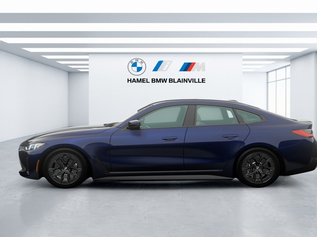 2026 BMW i4 Frozen Portimao Blue Blainville - photo #3