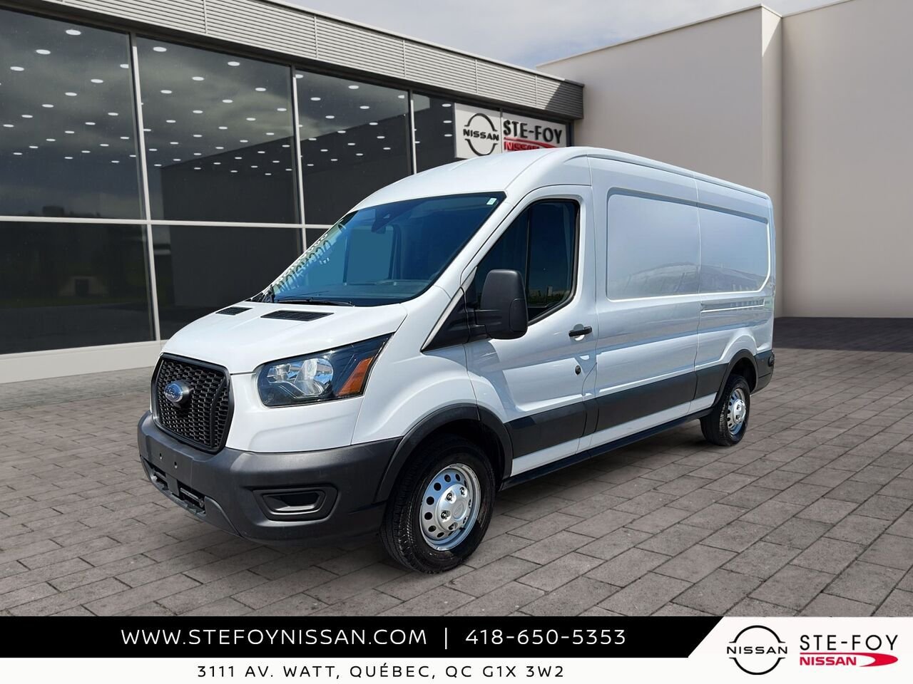 Ford Transit TOIT Moyen TRACTION INTEGRALE 2024 Blanc Ste-Foy - photo #0