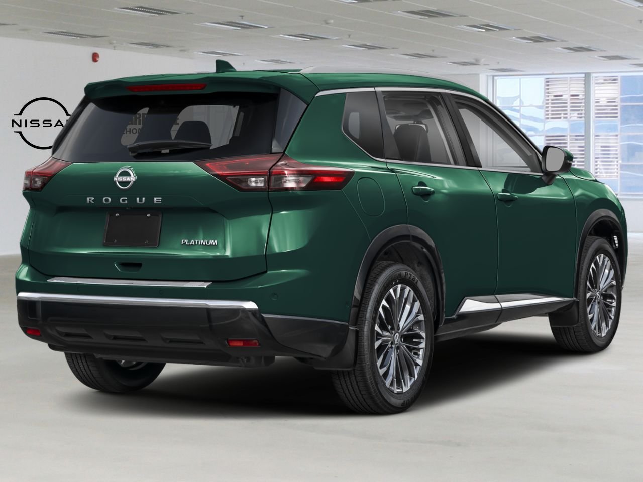 Nissan Rogue C6R1000 | Platinum 2026 Vert obsidienne nacré Laval - photo #1