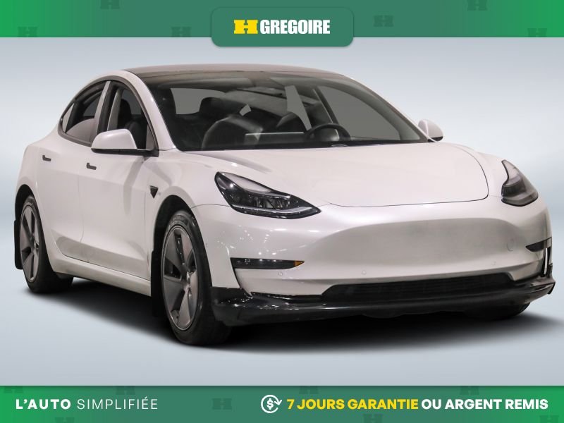 2021 Tesla Model 3 White Saint-Eustache - photo #0