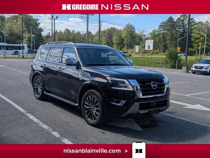 Nissan Armada Platinum 1 PROPRIO 0 ACCIDENT 2021 Noir