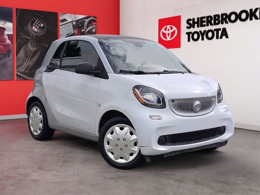 smart fortwo PURE/SIÈGES CHAUFFANTS/AC/BLUETOOTH/SIÈGES EN CUIR 2016 Blanc