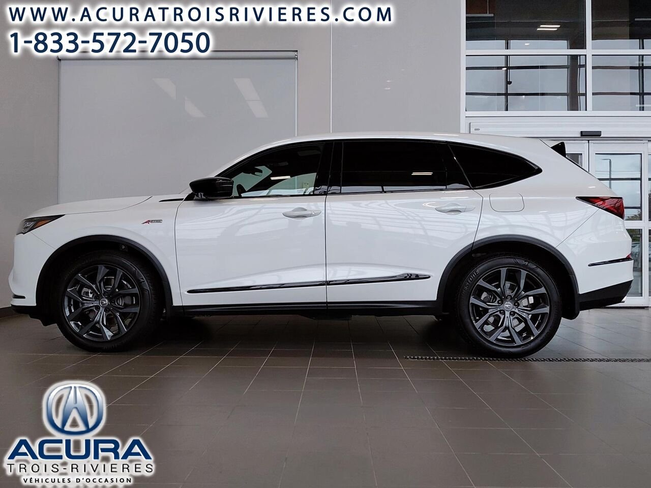 2024 Acura MDX A-SPEC AWD White Trois-Rivières - photo #7