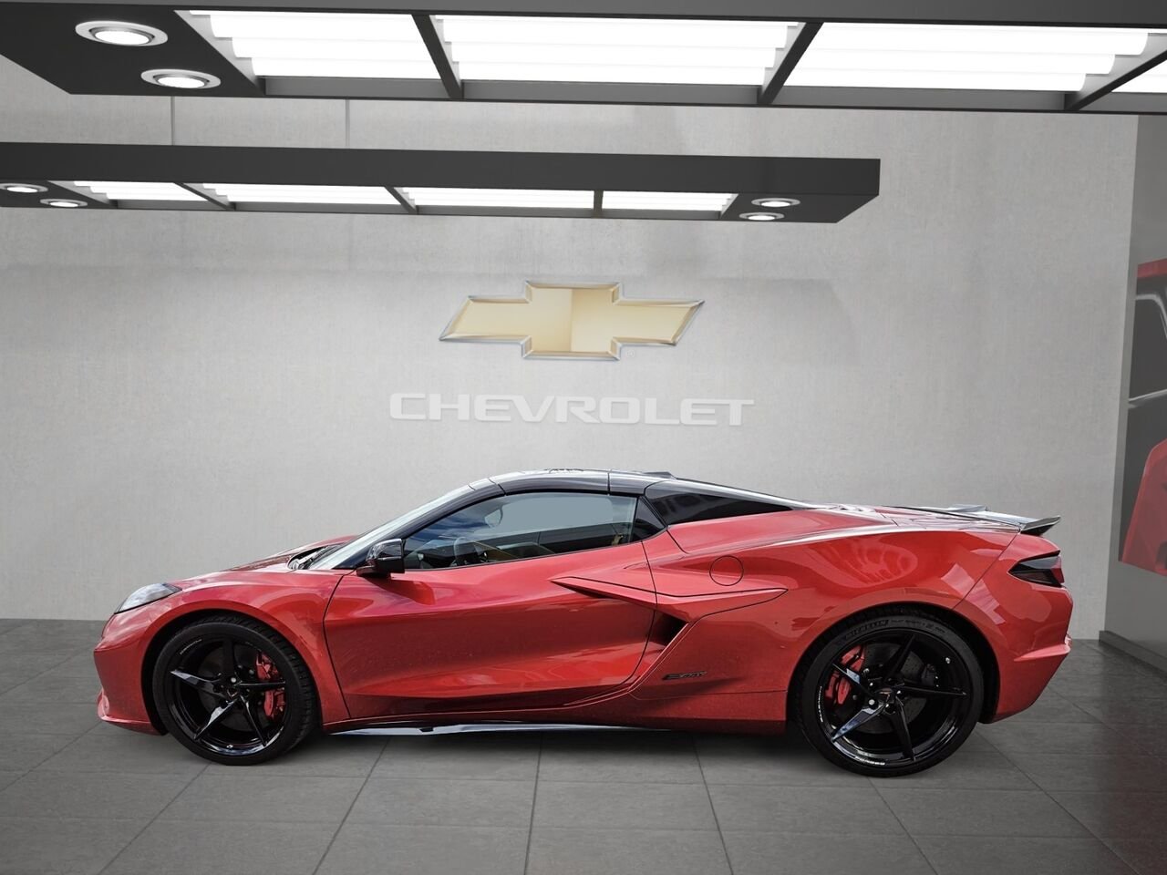 Chevrolet Corvette E-Ray cabriolet 2 portes avec 2LZ 2025 Rouge Saint-Hyacinthe - photo #7
