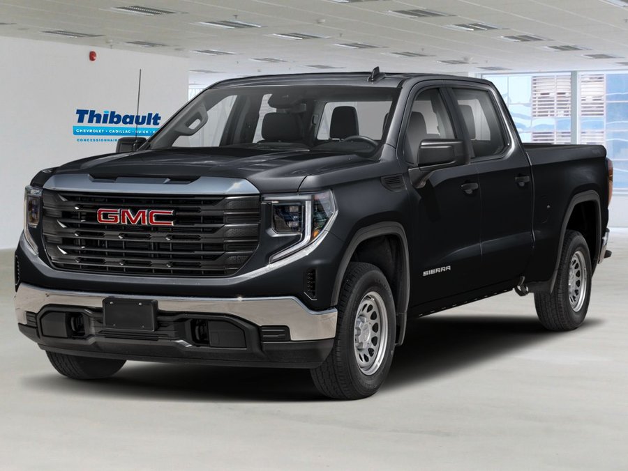 GMC SIERRA 1500 Pro cabine multiplace 4RM 157 po 2026 Noir
