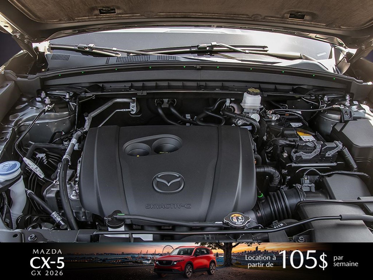 Mazda CX-5 JM3KMBHA9T0210453 2026 Gris mécanique métallisé Mirabel - photo #5