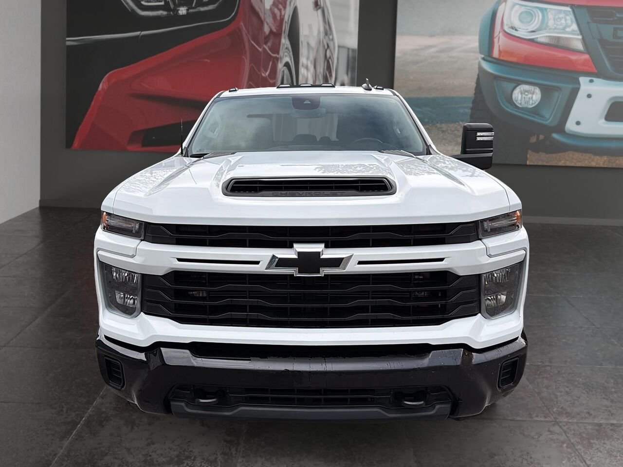 CHEVROLET SILVERADO 2500 CUSTOM 2024 Blanc Saint-Hyacinthe - photo #1