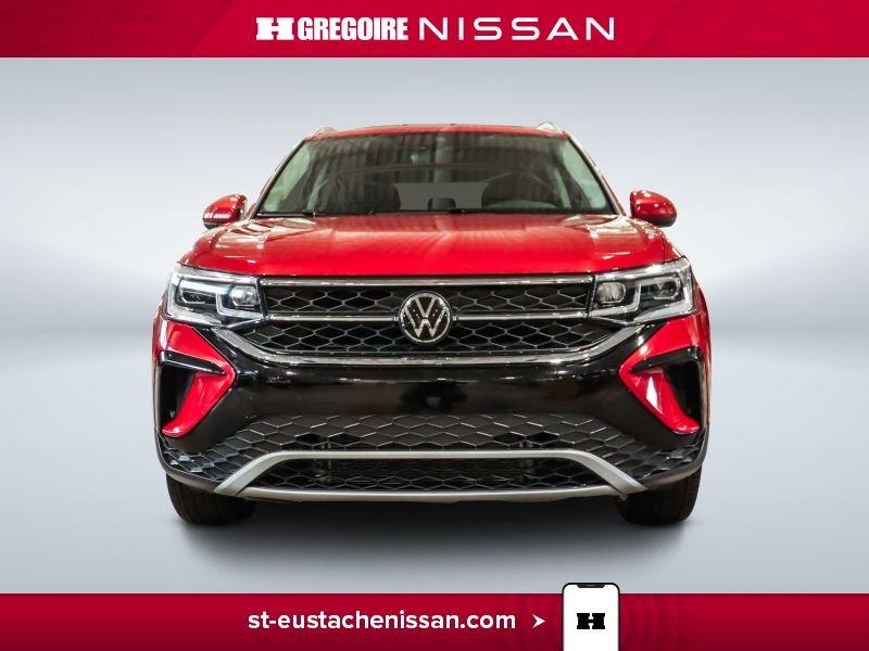 2024 Volkswagen Taos Red Saint-Eustache - photo #1