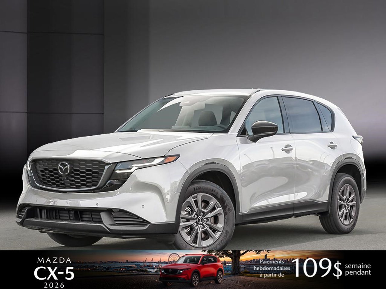 2026 Mazda CX-5 JM3KMAHA6T0178751 Rhodium White Metallic Mirabel - photo #0
