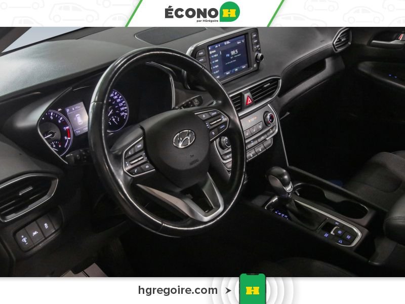 Hyundai Santa Fe 821378 | ESSENTIAL AUTO A/C GR ELECT CAMERA RECUL MAGS 2019 Argent Laval - photo #16