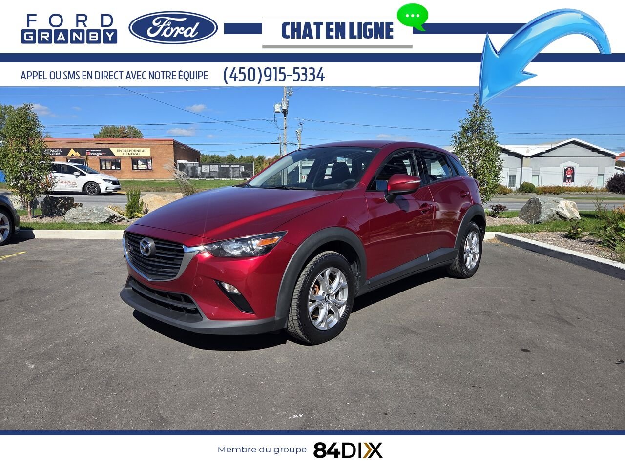 Mazda CX-3 2020 Rouge Granby - photo #2