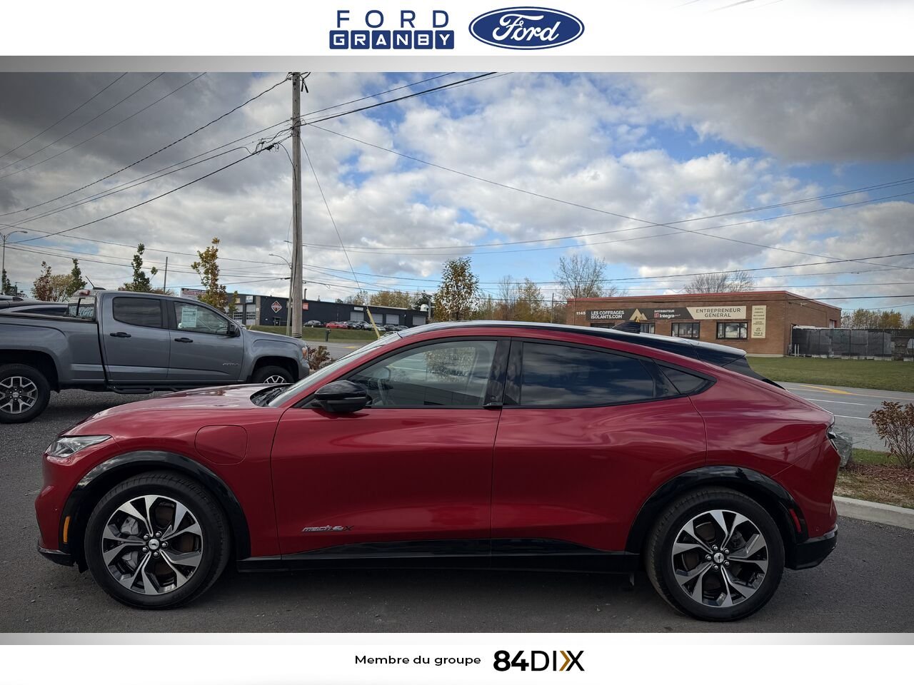 2023 Ford Mustang Mach-E Red Granby - photo #7