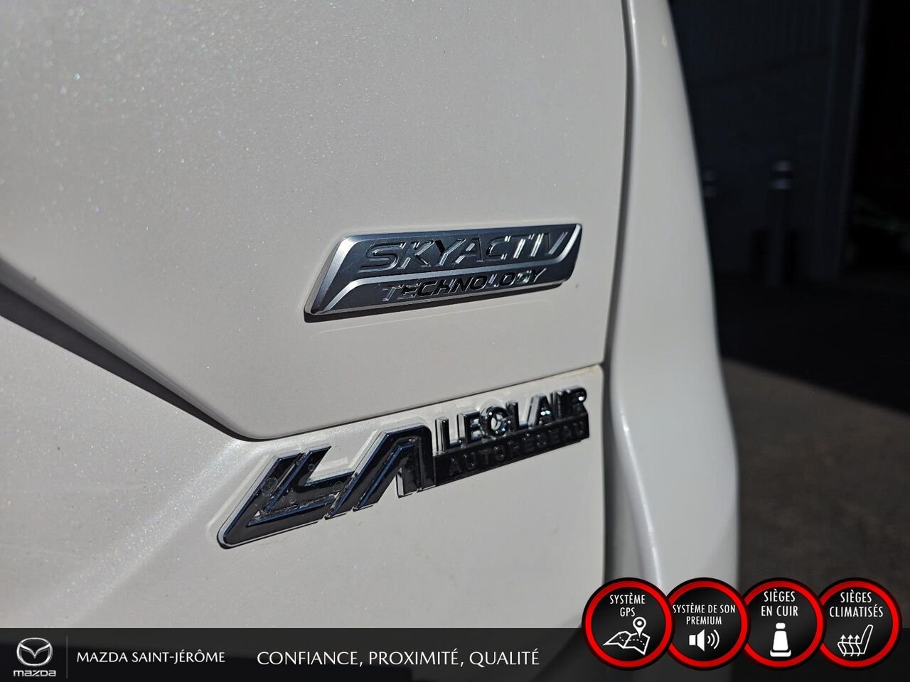 2019 Mazda CX-5 GT | TOIT OUVRANT | CUIR | NAVIGATION | AWD White Saint-Jérôme - photo #8